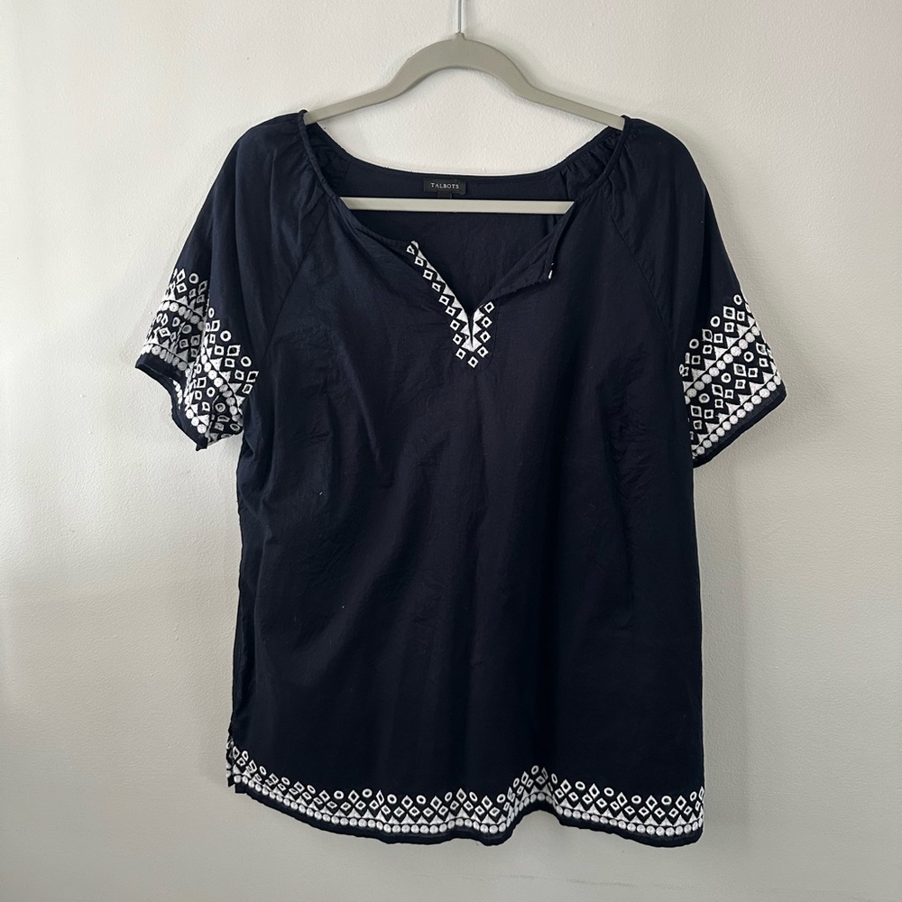 Talbots Blouse Size L